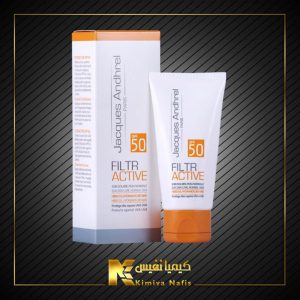 کرم ضد آفتاب ساده پوست معمولی SPF50 ژاک آندرل
