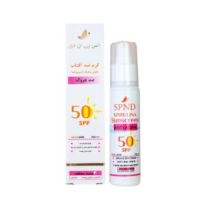 کرم ضد آفتاب SPF50 ضد چروک (بدون رنگ) SPND